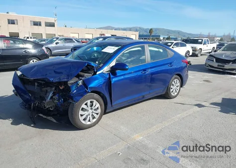 2022 Hyundai Accent Se z USA, uszkodzony, nr VIN 3KPC24A62NE185233